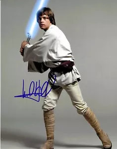 Foto firmata Mark Hamill autografata 8x10 STAR WARS - COA - Foto 1 di 3