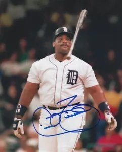 Signed 8x10 CECIL FIELDER Detroit Tigers Autographed photo COA - Picture 1 of 1