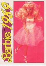 1991 Action/Panini Another First For Barbie 1989 #173 My First Barbie Doll 1
