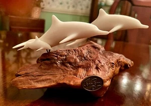 Escultura de delfines familia John Perry - Imagen 1 de 9