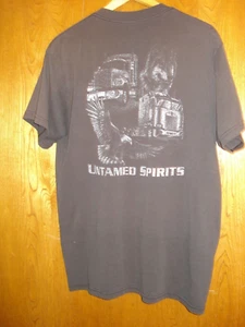 Truck Driver 'Untamed Spirits" Black Short Sleeve L T-Shirt Pocket - Picture 1 of 4