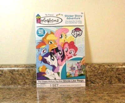 Colorforms My Little Pony Sticker Story Adventure Set NEW - Image 1 of 3