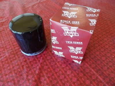 Twin Power - JO-M41B - Filtro de aceite, negro Harley Davidson modelos 2001-2019 Foto 1 de 4