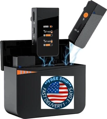 Micrófono Lavalier inalámbrico Vimo C3: cancelación de ruido, silencio ajuste. - Image 1 of 4