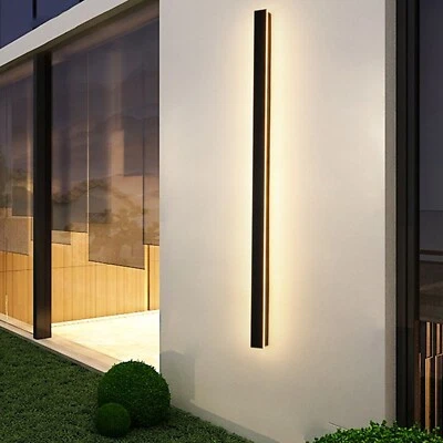 40-100cm LED Wandleuchte Wand-Lampe Innen Außen Modern Effekt Leuchte Licht up - Bild 1 von 4