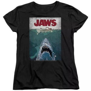 Camiseta para mujer Jaws "Lined Poster" - Imagen 1 de 3