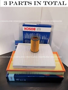 FORD FOCUS MK3 PETROL BOSCH SERVICE KIT OIL+ AIR+CABIN FILTERS PARTS 2011-2018 - Picture 1 of 1