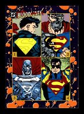 4-03-19 PWE. PROMO 1993 skybox dc comics bloodlines superman