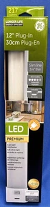 GE 12" Plug-In LED Under Cabinet Lighting - 3/4" Slim Line - Dimmable - Linkable - Picture 1 of 2