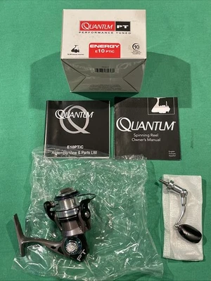 NUEVO CARRETE GIRATORIO QUANTUM PT ENERGY PTiC E10 PTiC RODAMIENTO 10 Pt Rodamientos 5.3:1 Foto 1 de 4