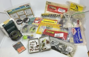 Fly Fishing Tackle Lot: Reel Flies Lures Western Trout Fly Tying Manual With DVD - Picture 1 of 23