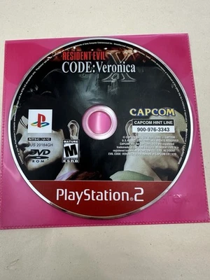 Resident Evil Code Veronica X Playstation 2 PS2 Video Game Disc Only Tested - Image 1 of 4