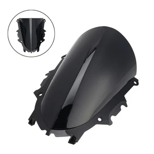 Windshield WindScreen fit for YAMAHA YZF-R3 YZF-R25 2019-2025 Black - Picture 1 of 12