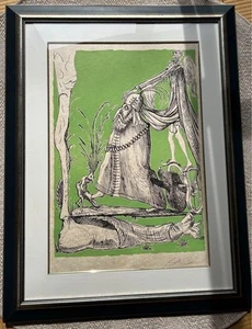 Salvador Dali Lithograph "Pantagruel’s Comical Dreams" 1973 Signed ED 100/250 - Picture 1 of 10