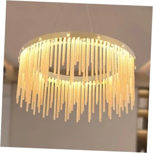 Moderne Kronleuchter 23,6" Champagner Gold Runde Kronleuchter, 3000K-6000K  - Bild 1 von 8