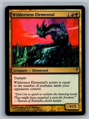 Magic The Gathering Coldsnap Wilderness Elemental #134/155 MTG TCG CCG - Image 1 of 2