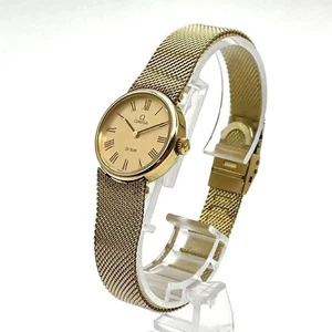 A032 Omega De Ville antike Damenuhr, Handaufzug mechanisch - Bild 1 von 19