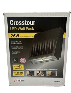 Cooper Crosstour LED Wall Pack 26W 120-277V, 50/60Hz - Bild 1 von 3