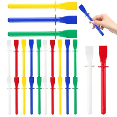 30 Pcs Glue Spreader Applicator,Multi Colours,11cm Bright Coloured Plastic PP S - Image 1 of 4