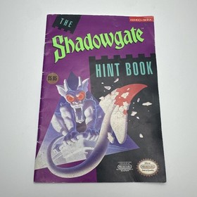 Shadowgate Nes Strategy Guide Hint Book Only