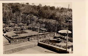 GERTENBACH im Werratal-Witzenhausen-Pension und Gartenrestaurant-Echtfotokarte - Bild 1 von 2