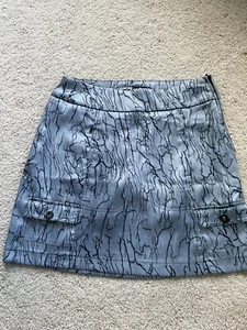 Jamie Saddock grau Golf Skort Rock Marmor schwarz 4 - Bild 1 von 10