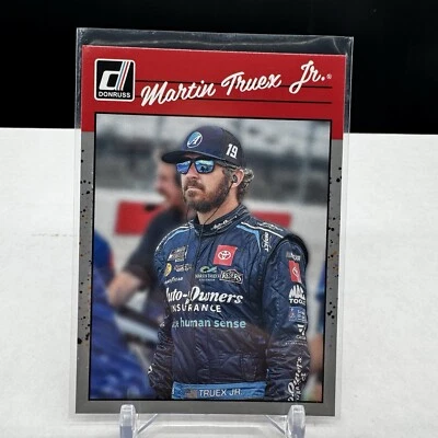 2023 Panini Donruss Racing NASCAR Martin Truex Jr #143 Silver Retro Card - Image 1 of 2