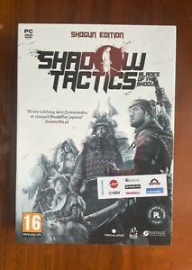 SHADOW TACTICS SHOGUN EDITION PC DVD BOX NEW ENGLISH STEAM COLLECTOR'S