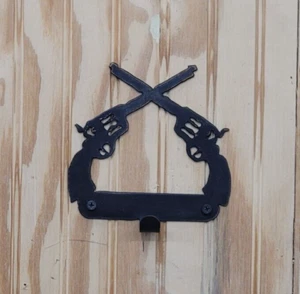 Cross Pistols Wall Hook/Robe hook/hat rack/key holder/RV/Home decor/Gift/SASS - Picture 1 of 8