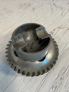 Steel Gear Crank Part Unknown Use & Product Sold As Is For Parts Or Crafting - Picture 1 of 15