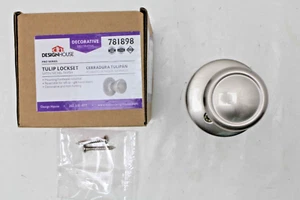Designhouse Tulip DUMMY Knob Satin Nickel 781898 QUANTITY DISCOUNTS #946 - Picture 1 of 3