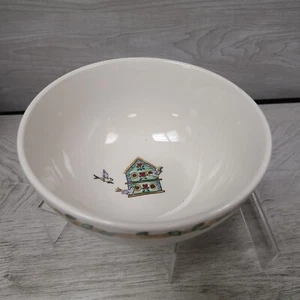 Tazón de cerámica para sopa de cereal Thomson Pottery 6 1/8"" BIRDHOUSE (6 disponibles) - Imagen 1 de 4