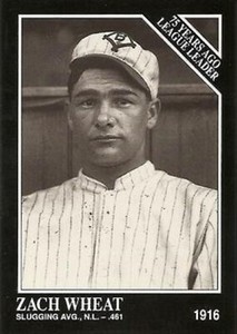 1991 Conlon TSN #164 Zack Wheat Brooklyn Dodgers HOF