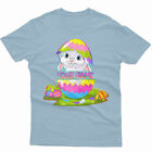 Personalised Egg Bunny Easter Family Matching T-Shirts Costume Fancy T-Shirt #ED