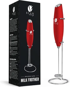 Milk Frother Handheld for Coffee Electric Hand Blender, Mini Drink Mixer Whisk - Picture 1 of 12