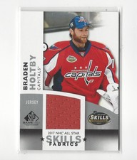 2017-18 SP Game Used '17 All Star Skills Braden Holtby JERSEY Capitals