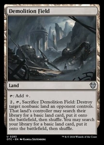 *MtG: Demolition Field - Commander: Outlaws of Thunder Junction Uncommon* - Bild 1 von 1
