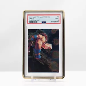 1994 Marvel Masterpieces #3 Cavo Powerblast PSA 9 come nuovo - Foto 1 di 4