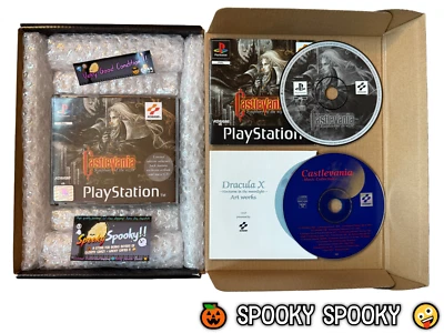 Castlevania Symphony of the Night Limited Edition PS1 - UK PAL VGC CIB - Tracked - Image 1 of 4