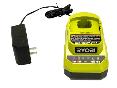 Ryobi One + Lithium Ion Charger 18 V 6ft Cord PCG002 - Image 1 of 3