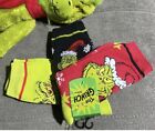 Dr Seuss The Grinch Character Design Adult 3 Pair Crew Socks
