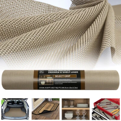 Anti Slip Liner Non-slip Mat Rug Table Mat For Shelves Drawers Cabinets Kitchen - Image 1 of 4