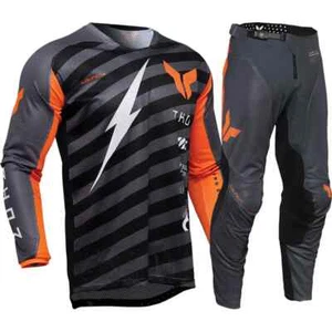 2025 Thor Launchmode Motocross Racing Gear Set Jersey/Pants Combo MX ATV Suit - Picture 1 of 5
