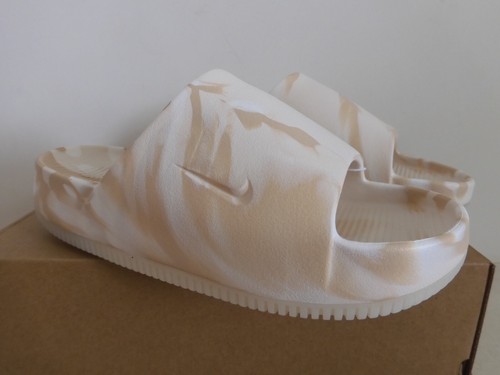 WMNS NIKE CALM SLIDE SE SANDALI PHANTOM PHANTOM "MARMO" TAGLIA 6 [FV5643 001]