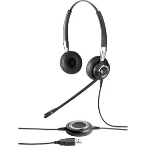 Jabra BiZ 2400 Duo USB Bluetooth Noise Canceling Computer USB Headset New In Box - Afbeelding 1 van 3