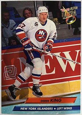1992-93 Ultra #128 Derek King - Image 1 of 2