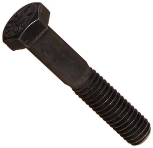 1/2"-13 x 4 3/4" Steel Hex Bolts, Grade 8, Plain, PT, UNC, Made in USA, 5 PK - Picture 1 of 1