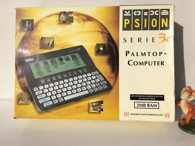 Psion 3C serie 2Mb Palmtop Handheld Computer - only box user manual guide flyers - Image 1 of 4