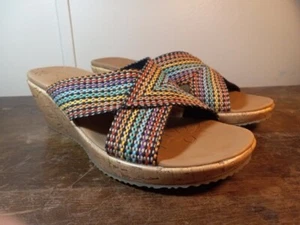 Sandali Skechers Beverlee Delighted Relaxed Step Luxe in schiuma 38554 taglia US 10 nuovi - Foto 1 di 12
