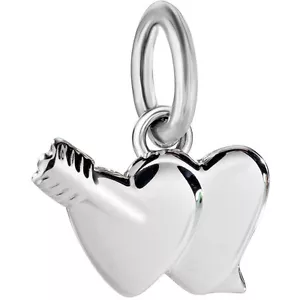 MORELLATO CHARMS DROPS DOUBLE HEART COMPONIBILE SCZ878 NUOVO - Foto 1 di 1